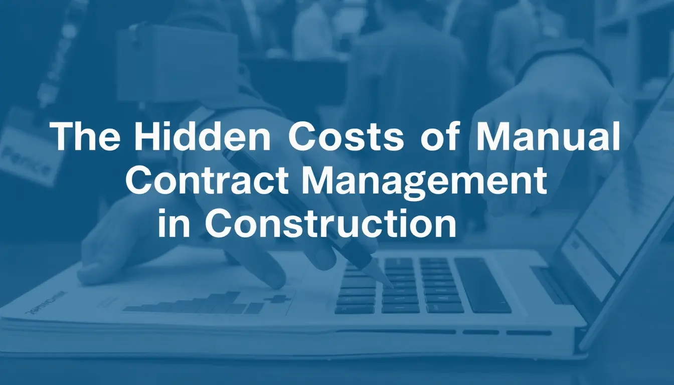The Hidden Costs of Manual Contract Management in Construction (And How ...